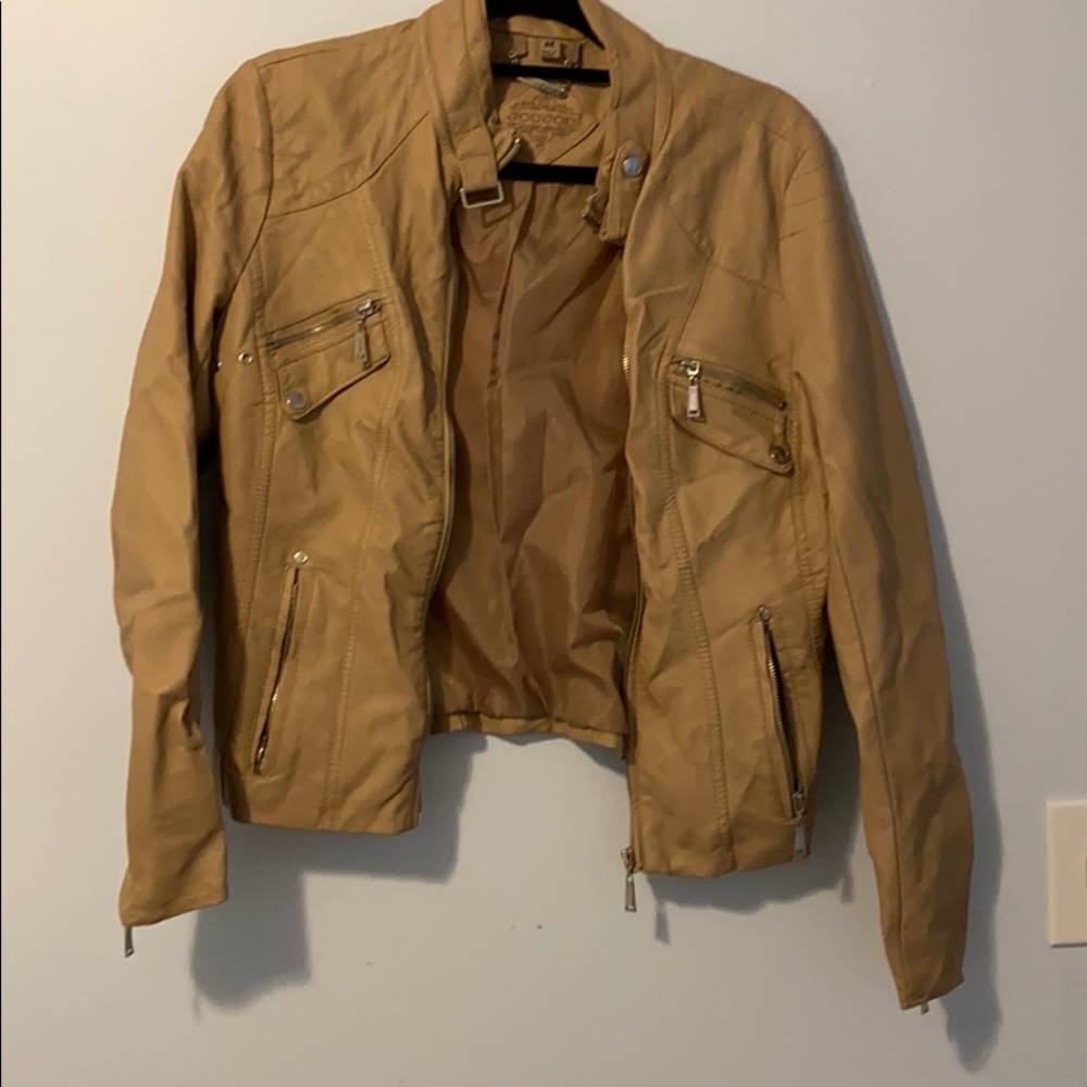 Pleather jacket